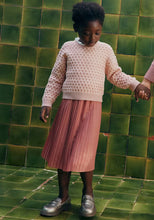 Load image into Gallery viewer, Rose Midi Pleated Skirt
