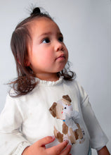 Load image into Gallery viewer, Puppy Ruffle Long Sleeve

