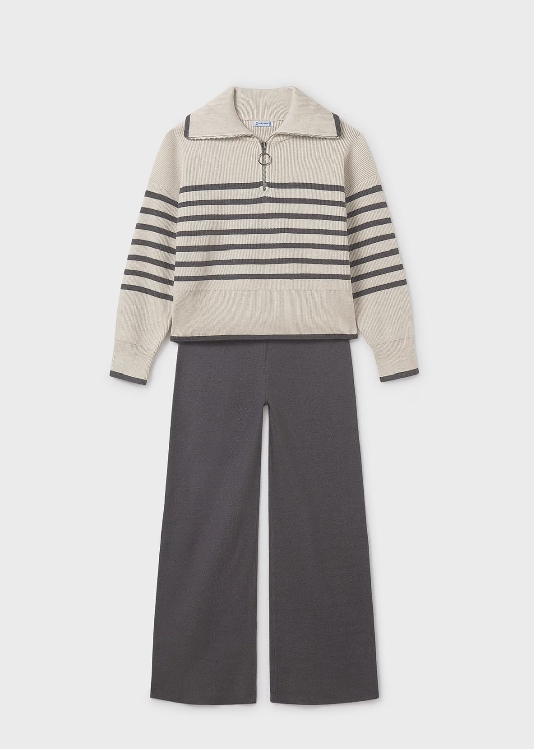 Striped Pullover & Pant Set