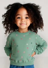 Load image into Gallery viewer, Mint Daisy Pullover
