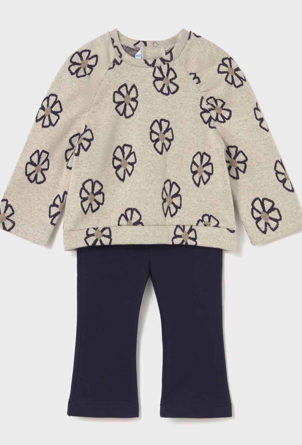 Navy Flower Set