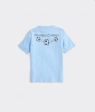 Load image into Gallery viewer, Sketched Soccer Balls Tee
