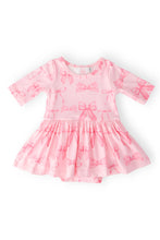 Load image into Gallery viewer, Blushing Bows Twirl Bodysuit
