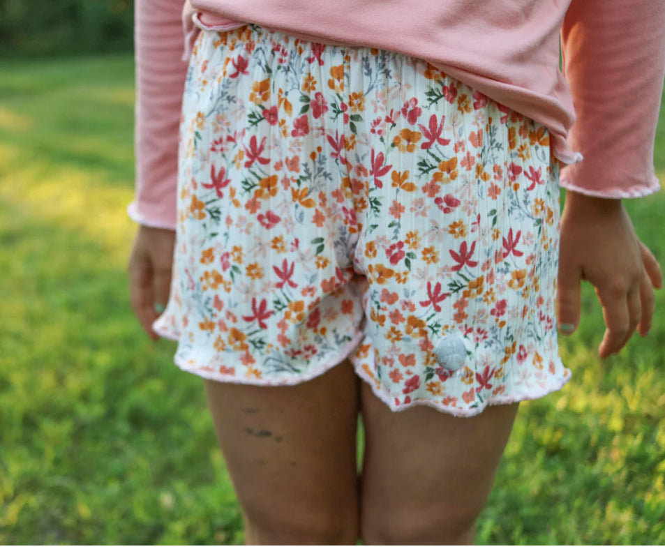 Sunset Floral Shorts