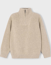 Load image into Gallery viewer, Heathered Khaki Quarter Zip
