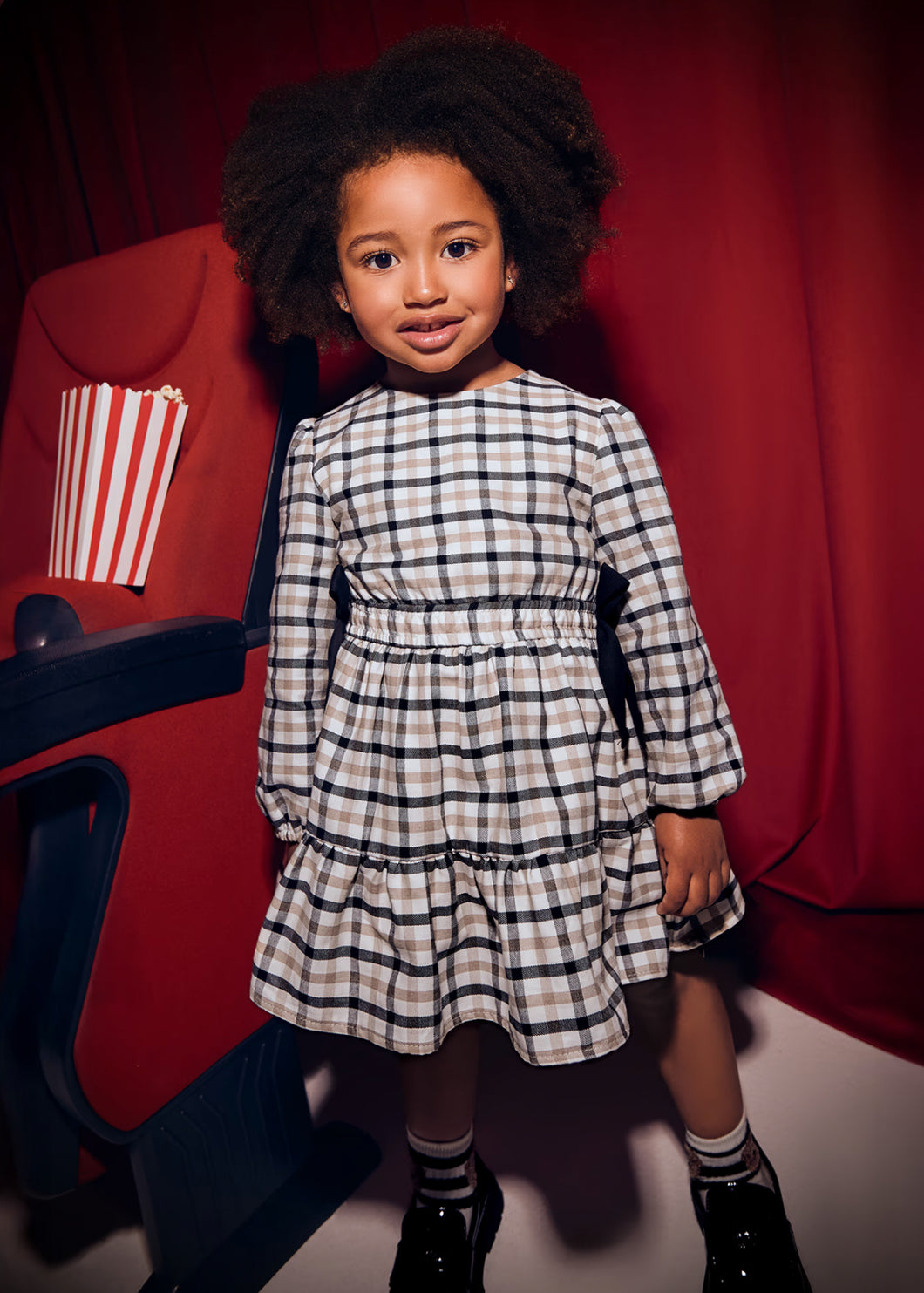 Dress with Bow Details