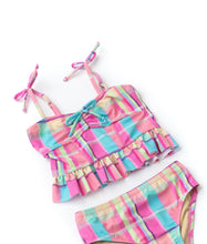 Load image into Gallery viewer, Summer Plaid Swim
