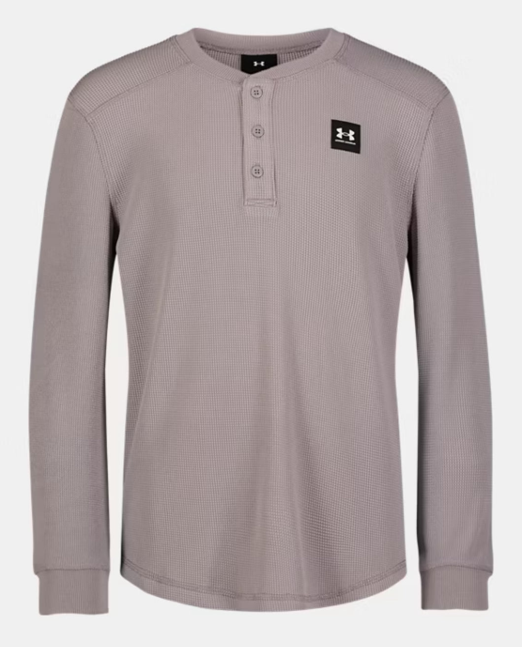 Boys UA Tetra Gray Henley