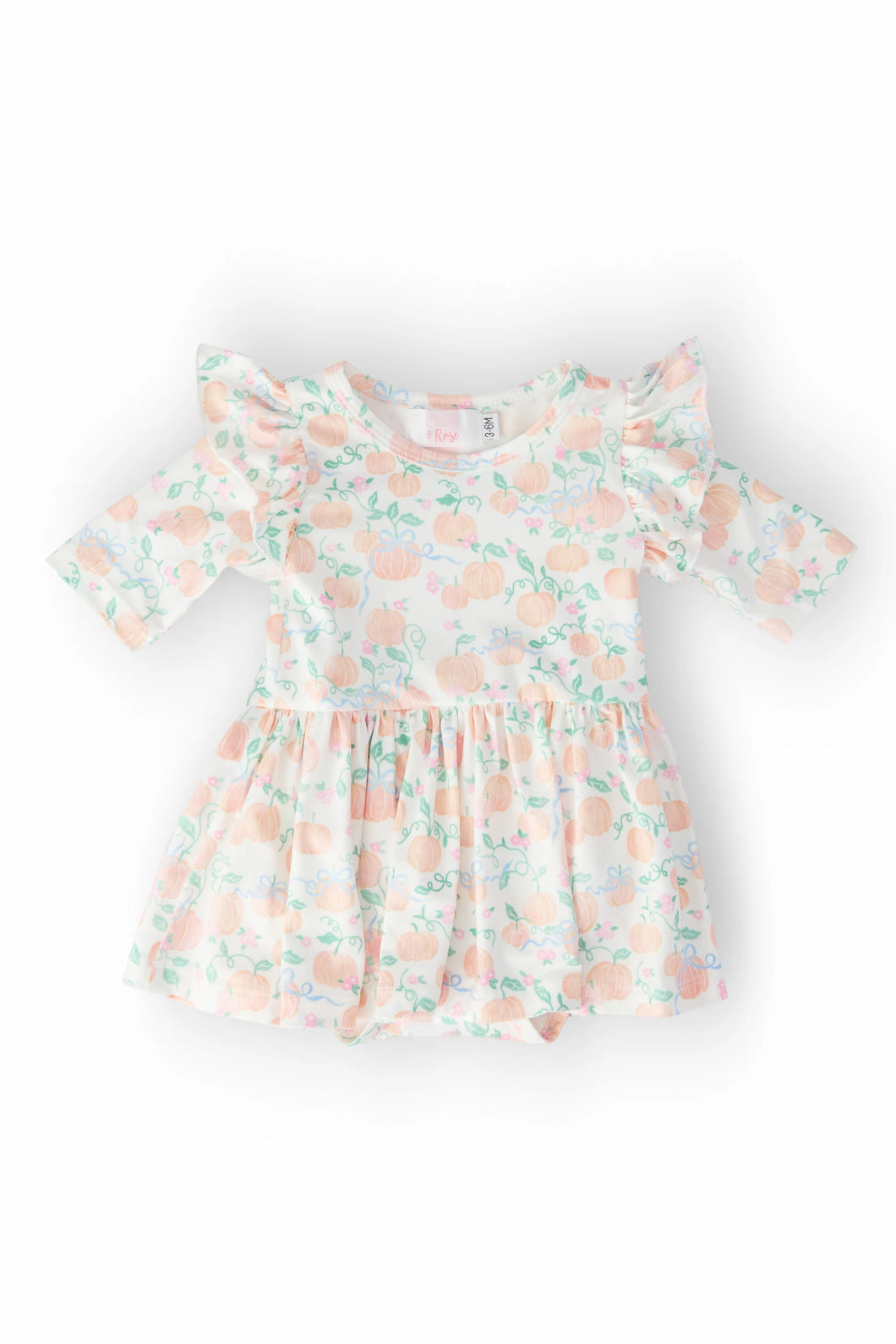 Pretty Pumpkins Flutter Bodysuit