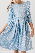 Load image into Gallery viewer, Bluebell Ruffle Twirl Dress

