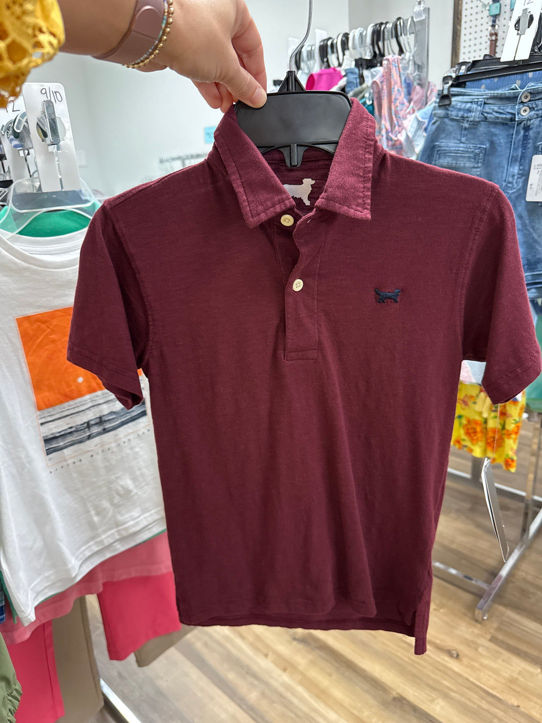 Maroon Jersey Polo