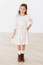 Load image into Gallery viewer, Pretty Pumpkin Ruffle Twirl Dress
