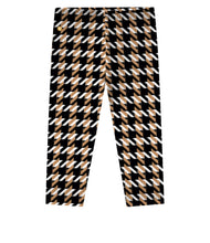 Load image into Gallery viewer, Black &amp; Gold Houndstooth
