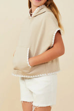 Load image into Gallery viewer, Crochet Hooded Tee
