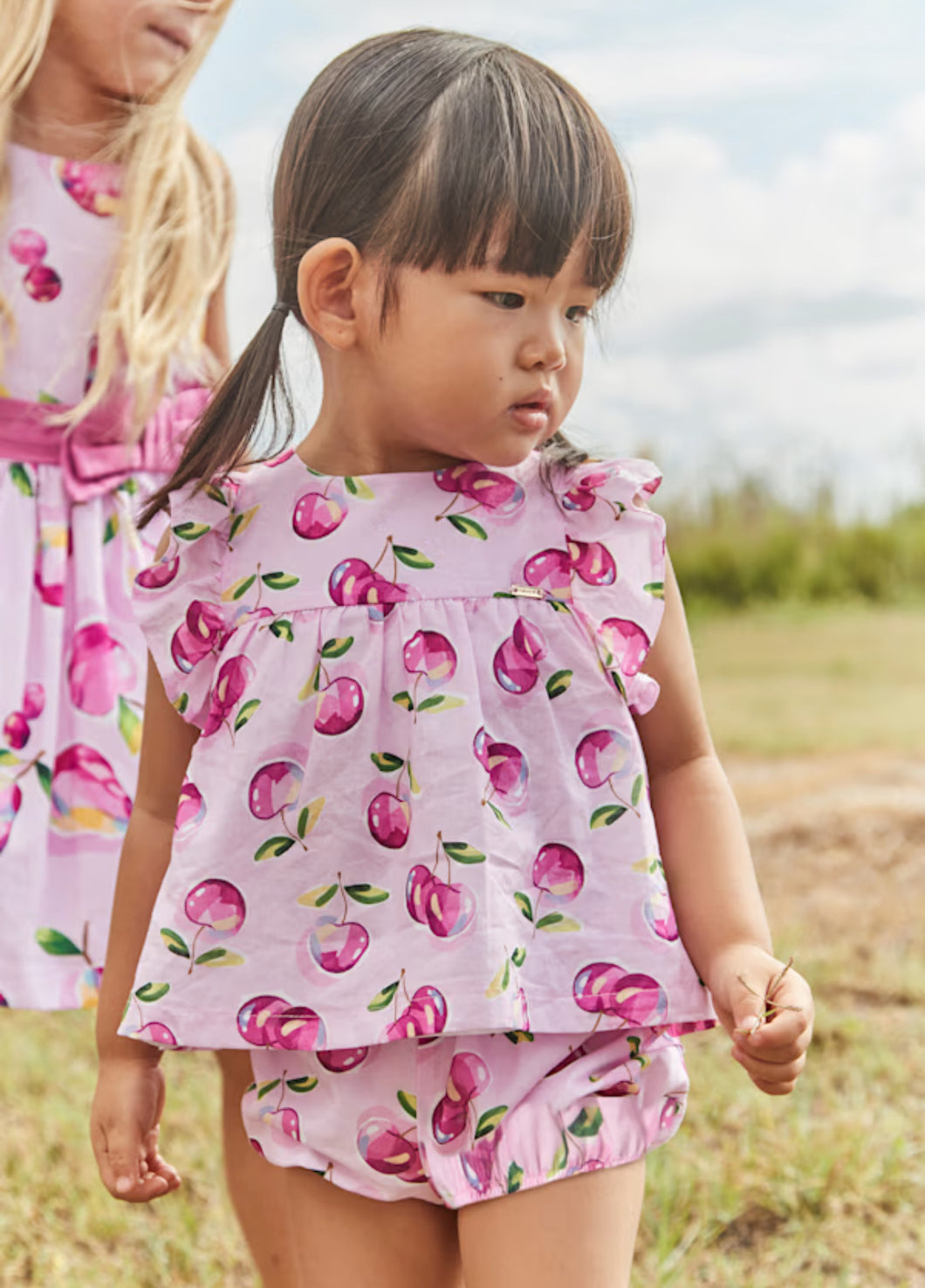 Fruit Bubble Short Set