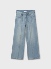Load image into Gallery viewer, Light Denim Wide Leg Pant
