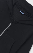 Load image into Gallery viewer, Black Zip Up Hoodie
