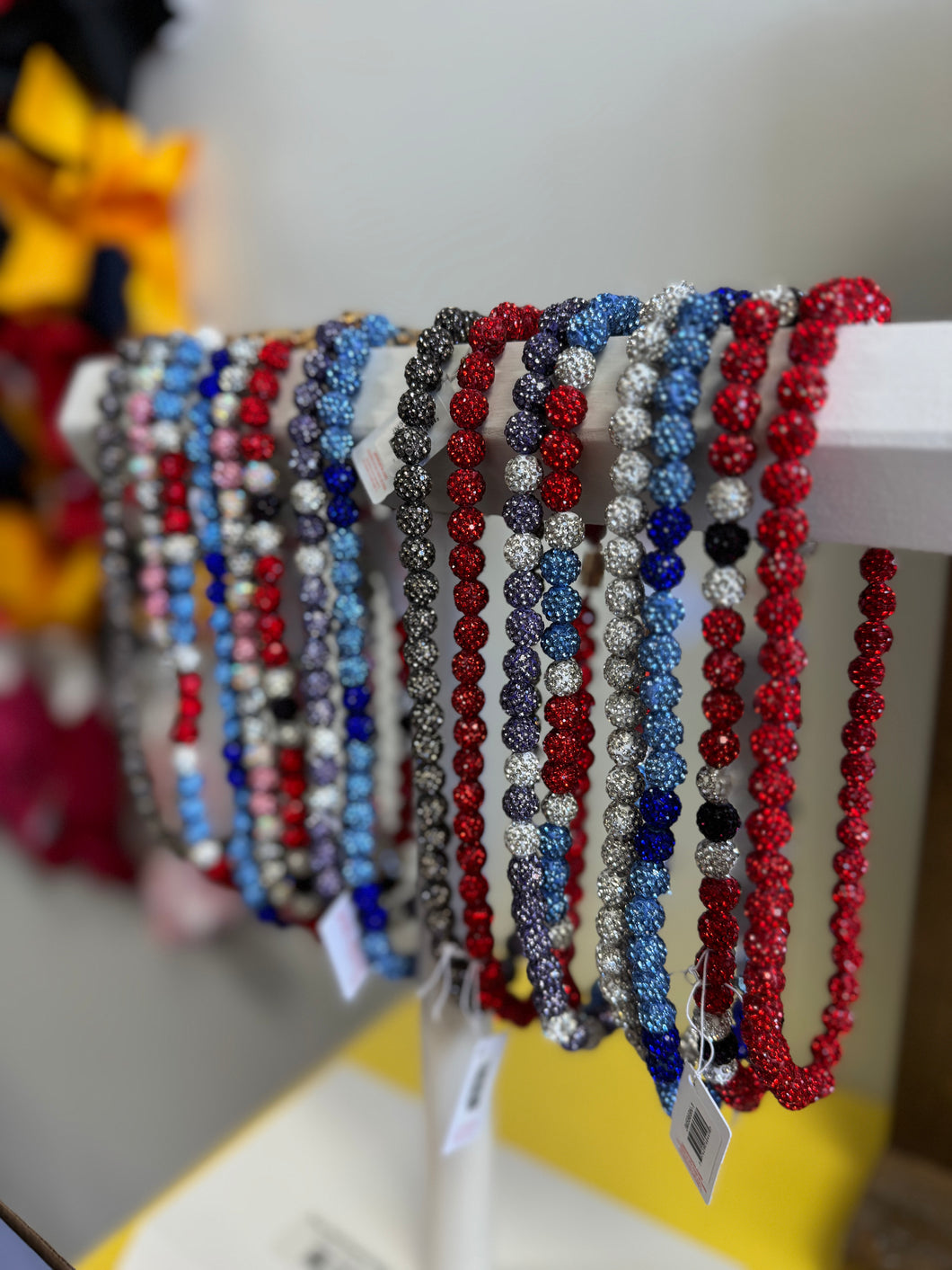 Disco Ball Beaded Necklace