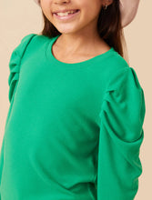 Load image into Gallery viewer, Bright Green Puff Long Sleeve
