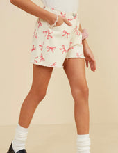 Load image into Gallery viewer, Bow Printed Denim Short
