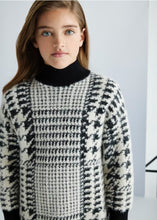 Load image into Gallery viewer, Houndstooth Sweater Dress
