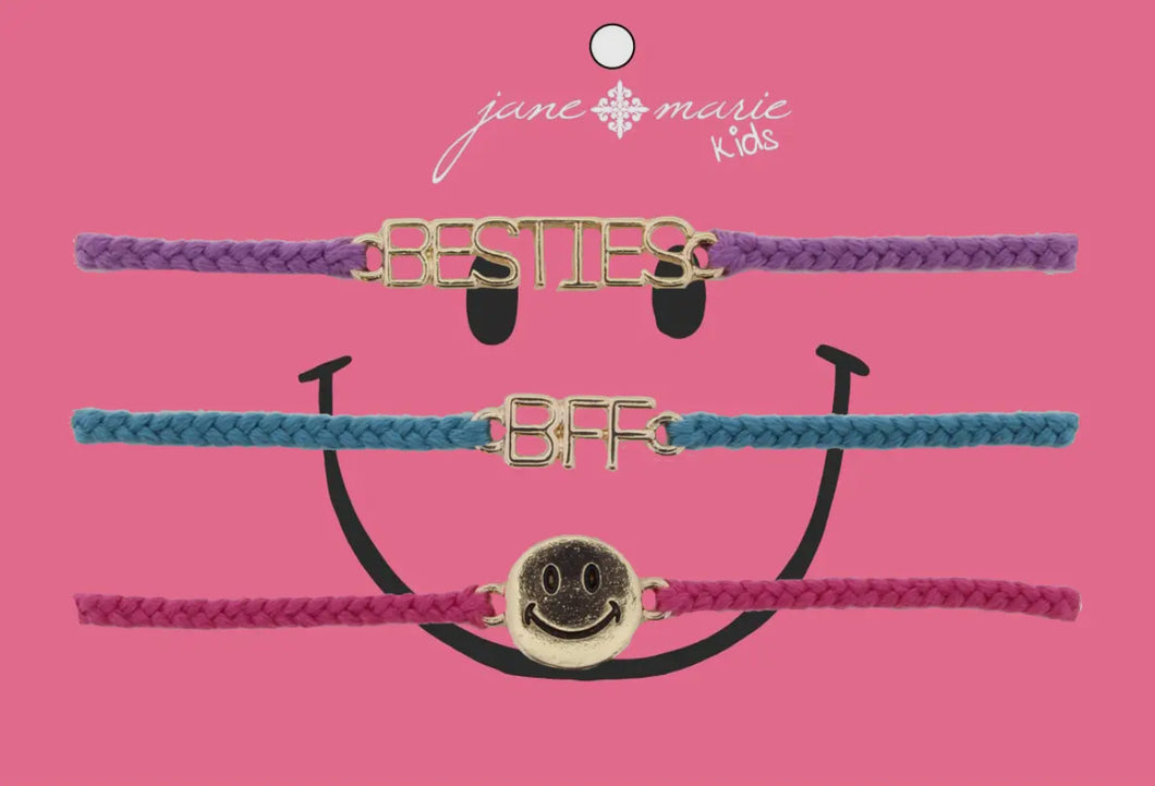 Besties Set of 3 Bracelets