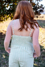 Load image into Gallery viewer, Striped Sleeveless Jumpsuit
