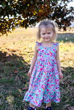 Load image into Gallery viewer, Tropical Garden Ruffle Maxi Dress
