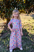 Load image into Gallery viewer, Fluttering Flowers Wide Leg Jumpsuit
