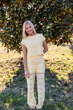 Load image into Gallery viewer, Sunshine Crochet Pant Set
