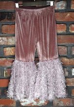 Load image into Gallery viewer, Dusty Pink Shaggy Bell Legging
