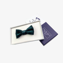 Load image into Gallery viewer, Forest Velvet Bowtie
