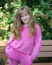 Load image into Gallery viewer, Hot Pink Washed Sweatshirt
