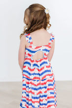 Load image into Gallery viewer, July Vibes Ruffle Maxi Dress

