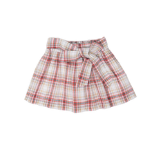 Load image into Gallery viewer, Lacey Festive Plaid Skirt
