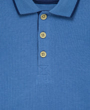 Load image into Gallery viewer, Blue Polo Romper
