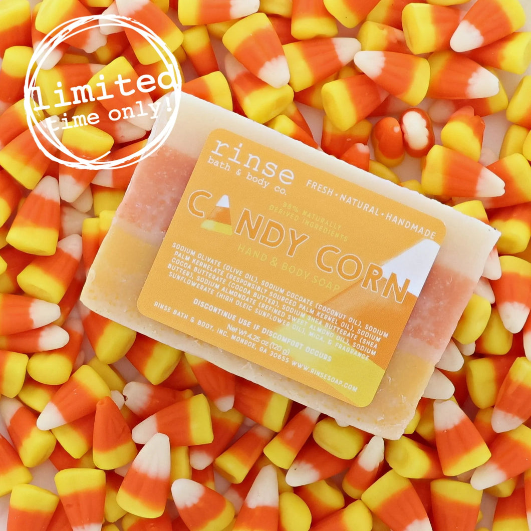 Candy Corn Halloween Soap