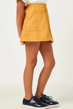 Load image into Gallery viewer, Mustard Polka Dot Skirt

