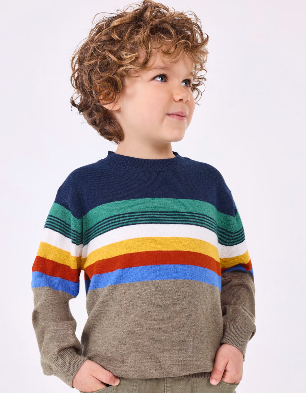 Truffle Stripe Sweater
