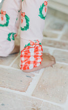 Load image into Gallery viewer, Pink Wreath Ruffle PJs
