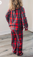 Load image into Gallery viewer, Tartan Plaid Button Up PJs
