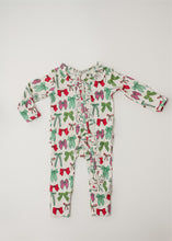 Load image into Gallery viewer, Pink Bows Footie
