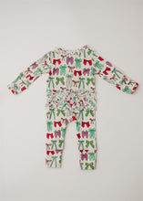 Load image into Gallery viewer, Pink Bows Footie
