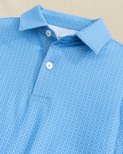 Load image into Gallery viewer, Driver Seaside Geo Perf Polo

