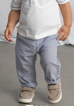 Load image into Gallery viewer, Capri Blue Seersucker Pant
