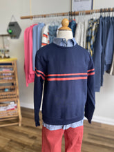 Load image into Gallery viewer, Navy Collared Top
