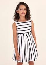 Load image into Gallery viewer, Keyhole Stripe Dress
