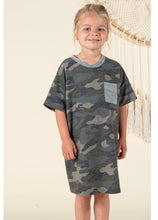 Load image into Gallery viewer, Camo Mini Dress
