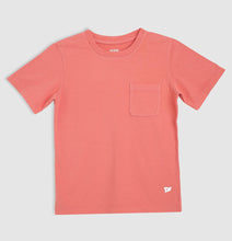 Load image into Gallery viewer, Coral Organic Pocket Tee
