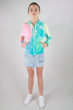 Load image into Gallery viewer, Tie Dye Zip Up
